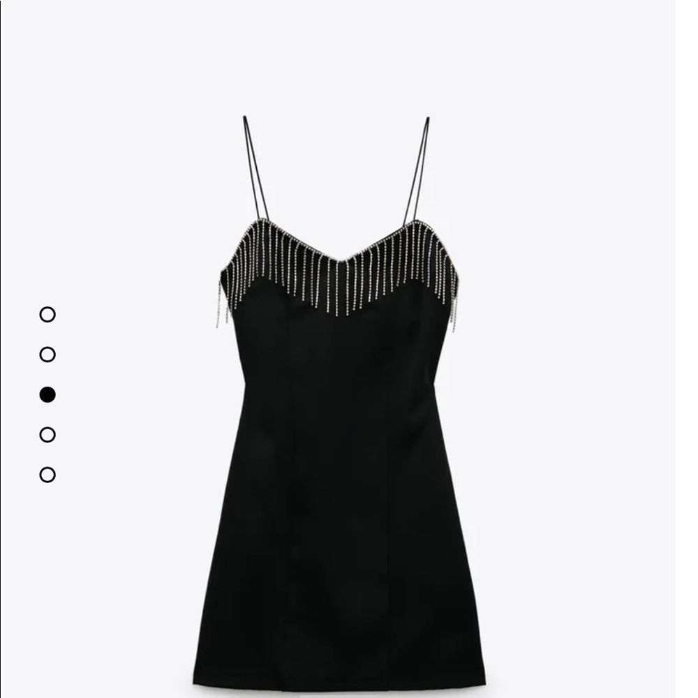 NWT Zara Fringed Mini Dress (S)